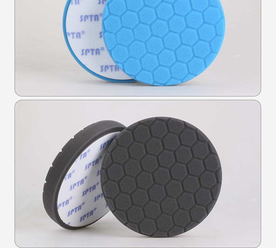 SPTA 7inch 180mm Car polishing pads Foam Buffing Polishing Pads Buffing