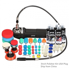 3Inch RO Polisher Kit with Wax-CN-USA Plug