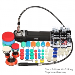 3Inch RO Polisher Kit with Wax-DE-EU Plug