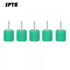 5Pcs Green Cylinder Burrs