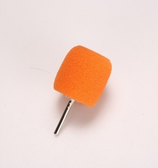 1Pc  Orange Medium Cut Cylinder Burr