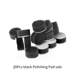 20Pcs Black Flat Polishing Pads