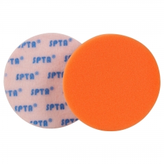2Pcs Orange Flat Polishing pads