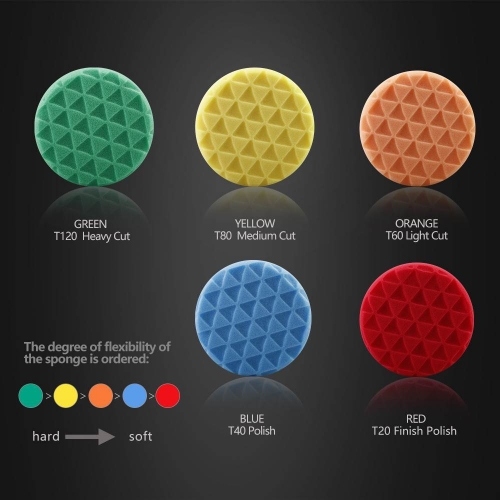 Chemical Guys - HEX LOGIC WHITE POLISHING PAD 5.5 INCH - 140mm