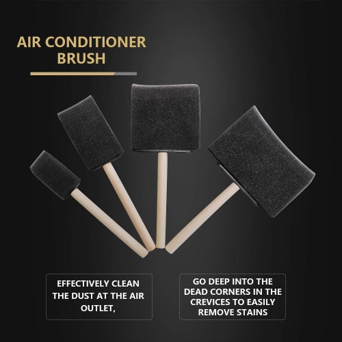 Car Air Conditioner Vent Brush clean Microfibre car Grille Cleaner Auto  Detailing Blinds Duster cleaning Car