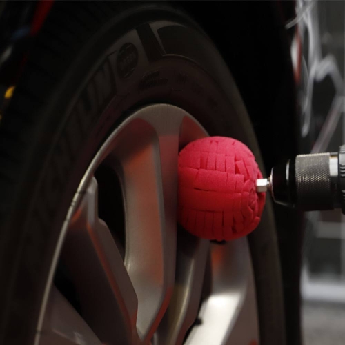 Auto Wheel Polishing Sponge 6mm Polishing Cone Used for Electric Drill  Burnishing Ball Car Hub Buffing Sponge Polishing Pad - AliExpress