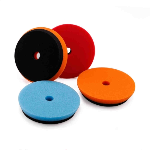 SPTA 6inch (150mm) Blue/Orange/Red HD DA Polishing Pad Buffing Pads For 5inch (125mm) RO / DA Random Orbital Car Polisher