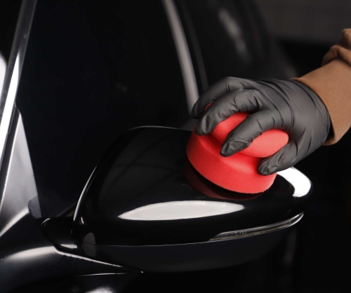 SPTA 10Pcs Foam Wax Applicator Pads, 4inch Hand Wax Pad(Red), Soft Car  Detailing Sponges,Supreme Shine Pad, for Car Cleaning, for Car Detail  Cleaning