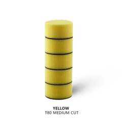 5Pcs Yellow Medium Cut