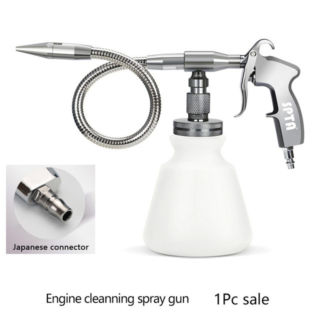 SPTA Car Cleaning Foam Gun Car Cleaning Washing Spray Gun High Pressure  Washer Potable interior & Exterior Deep Cleaning Tool