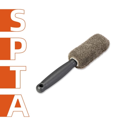 SPTA Coral Fleece Soft Brush Auto Beauty Tools Car Wheel & Hub Cleaning Brush Removing Dust Portable Detailing Cleaning Brushes
