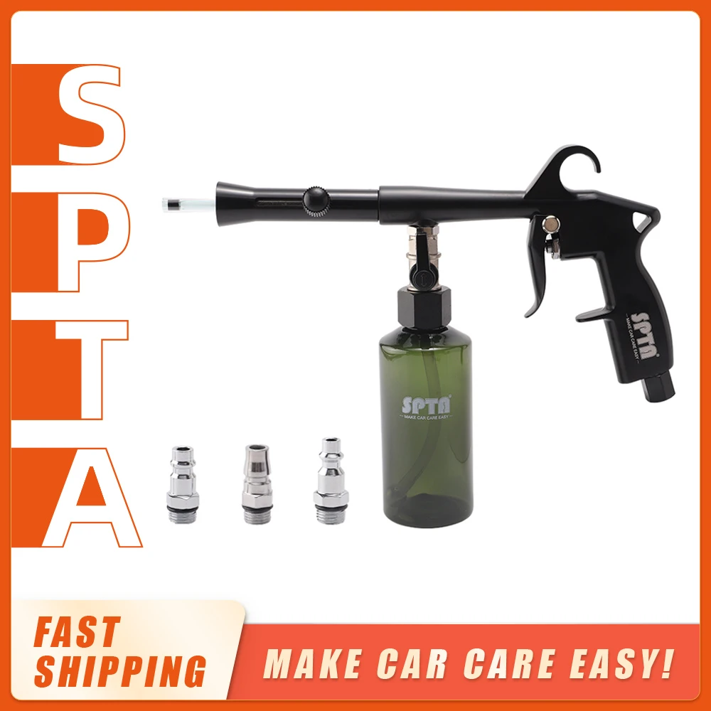 SPTA Car Cleaning Foam Gun Car Ceiling Interior Cleaning Washing Spray Gun High Pressure Washer Leather Seat Deep Cleaning Tool