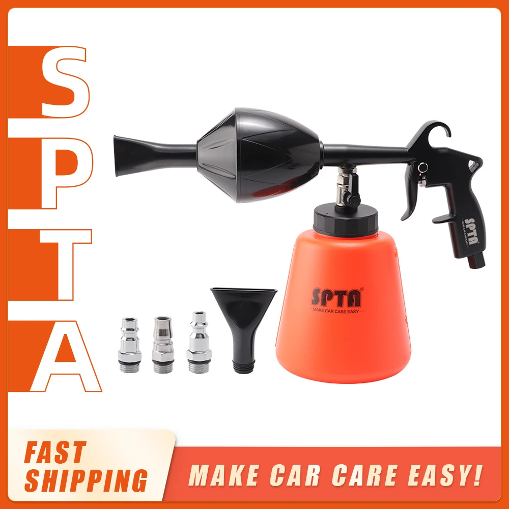SPTA Car Cleaning Foam Gun Car Cleaning Washing Spray Gun High Pressure Washer Potable interior & Exterior Deep Cleaning Tool