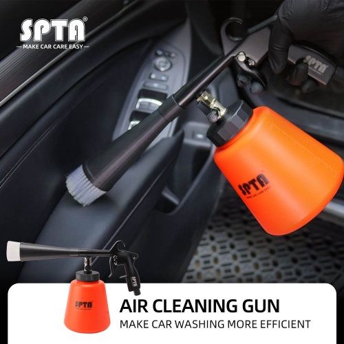 SPTA Car Interior Cleaning Foam Gun Car Tornado Cleaning Washing Spray Gun High Pressure Washer For Easy Deep Cleaning Tools