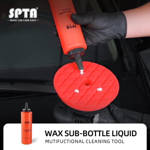 SPTA 400ml Car Wax Polish Liquid Sub-bottle Multi-function Auto Polishing Wax Sub-bottle Liquid Packing Bottle