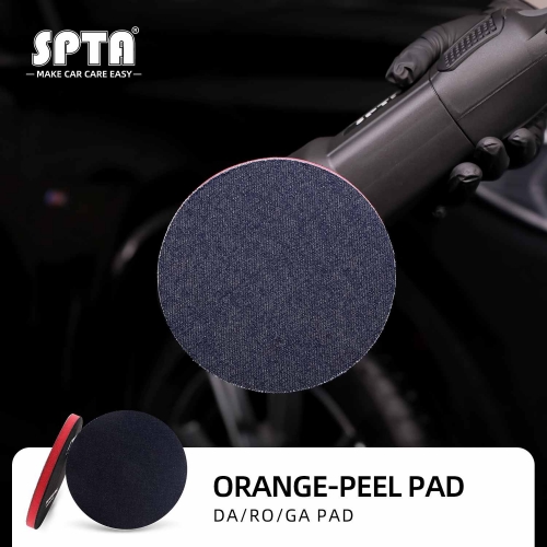 SPTA Car Orange-peel Removal Buffing Polishing Pad Denim Pad 1000/2000/3000 Grit 3" 5" 6" Denim Car Polishing Disc