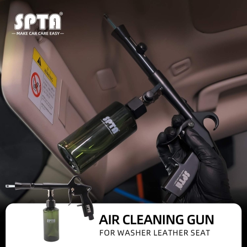 SPTA Car Cleaning Foam Gun Car Ceiling Interior Cleaning Washing Spray Gun High Pressure Washer Leather Seat Deep Cleaning Tool