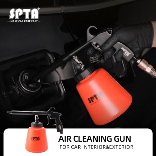 SPTA Car Detailing Cleaning Foam Gun Car Corner Cleaning Washing SprayerHigh Pressure Washer Potable For Car Interior&Exterior