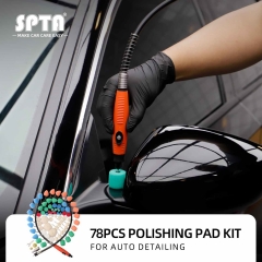 SPTA Auto Wheel Polishing Sponge - Electric Drill Compatible Burnishin –  SudsAutoSalon