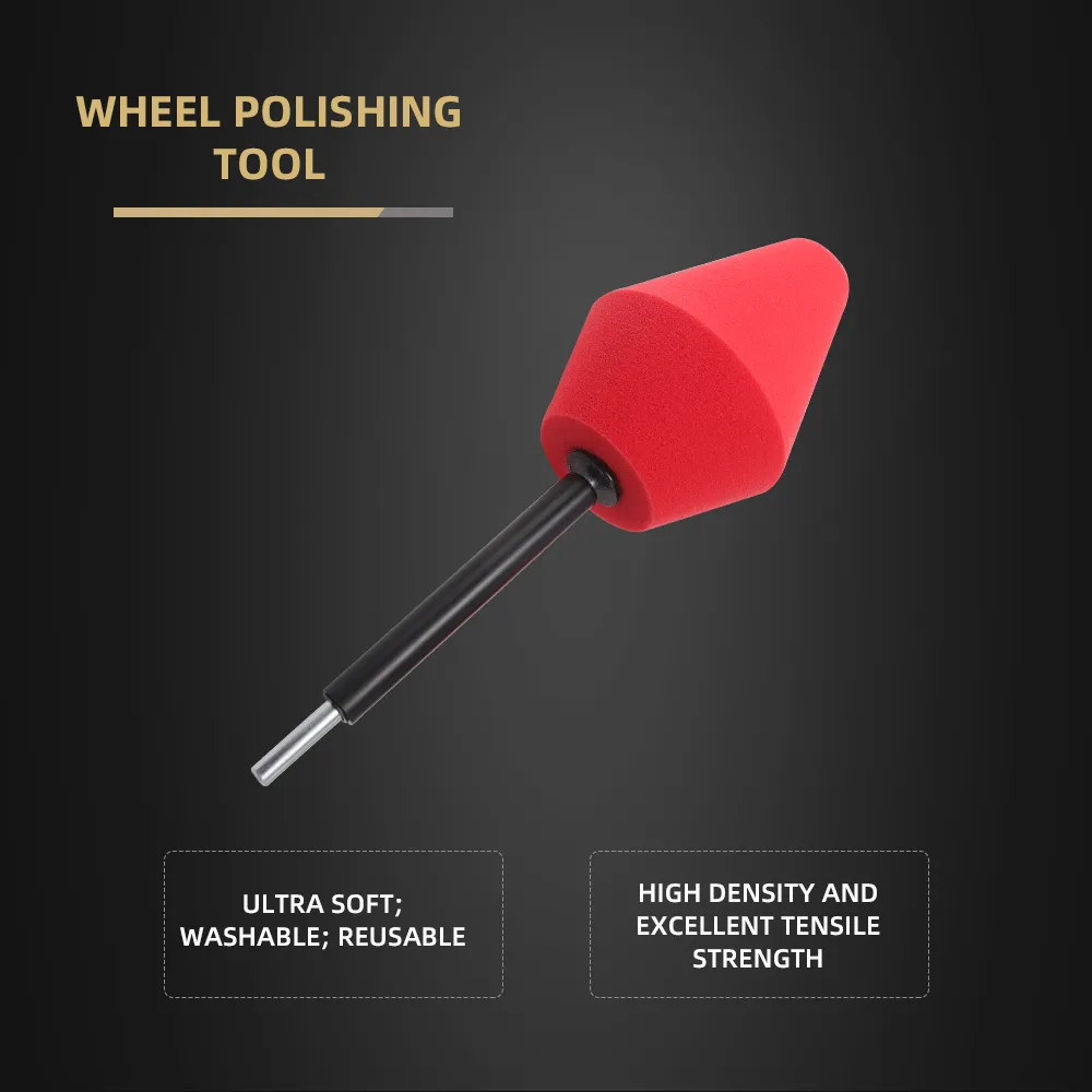 SPTA Ball Buster Speed Polishing Drill Attachment Wheel and Rim Polisher  System For Wheel Rim Cleaning and Polishing