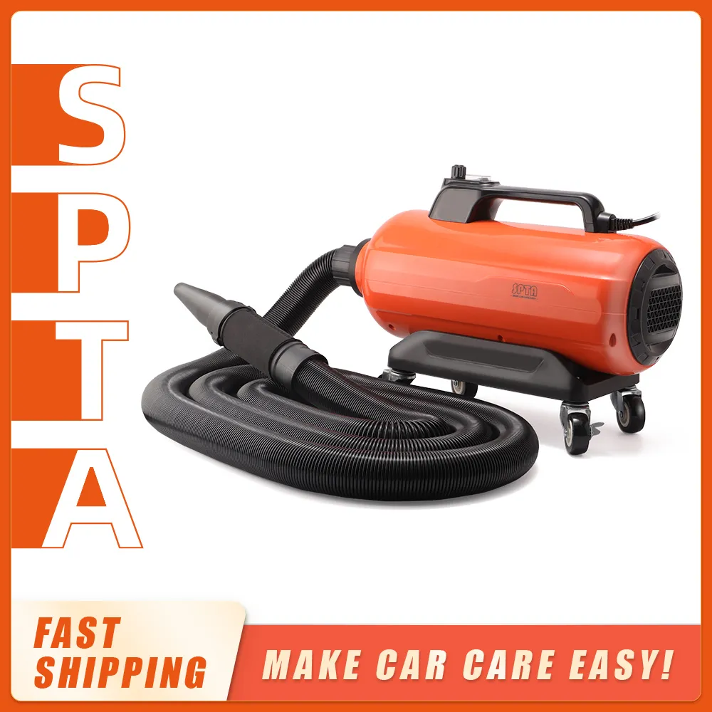 SPTA Air Cannon Car Dryer Blower Powerful Car Detailing Car Wash Dryer Filtered Car Air Dryers, Blowers & Blades