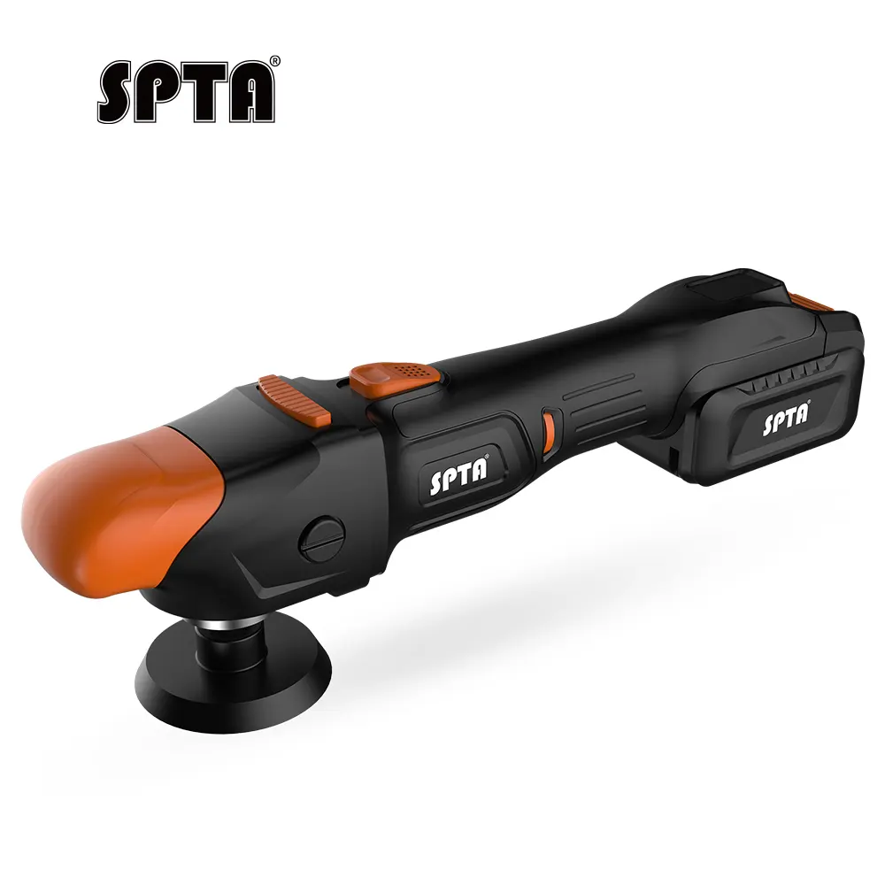 SPTA CP403 3" Brushless Rotary Polisher,Higher Efficiency,Portable-type Cordless Polisher,Soft start,Constant speed