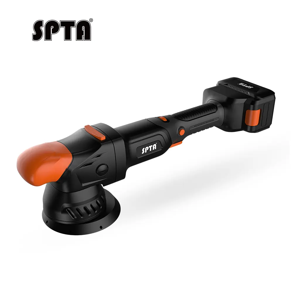 SPTA CP601 Brushless Dual Action Polisher, Portable-type Cordless, Constant Speed Output, Soft Start