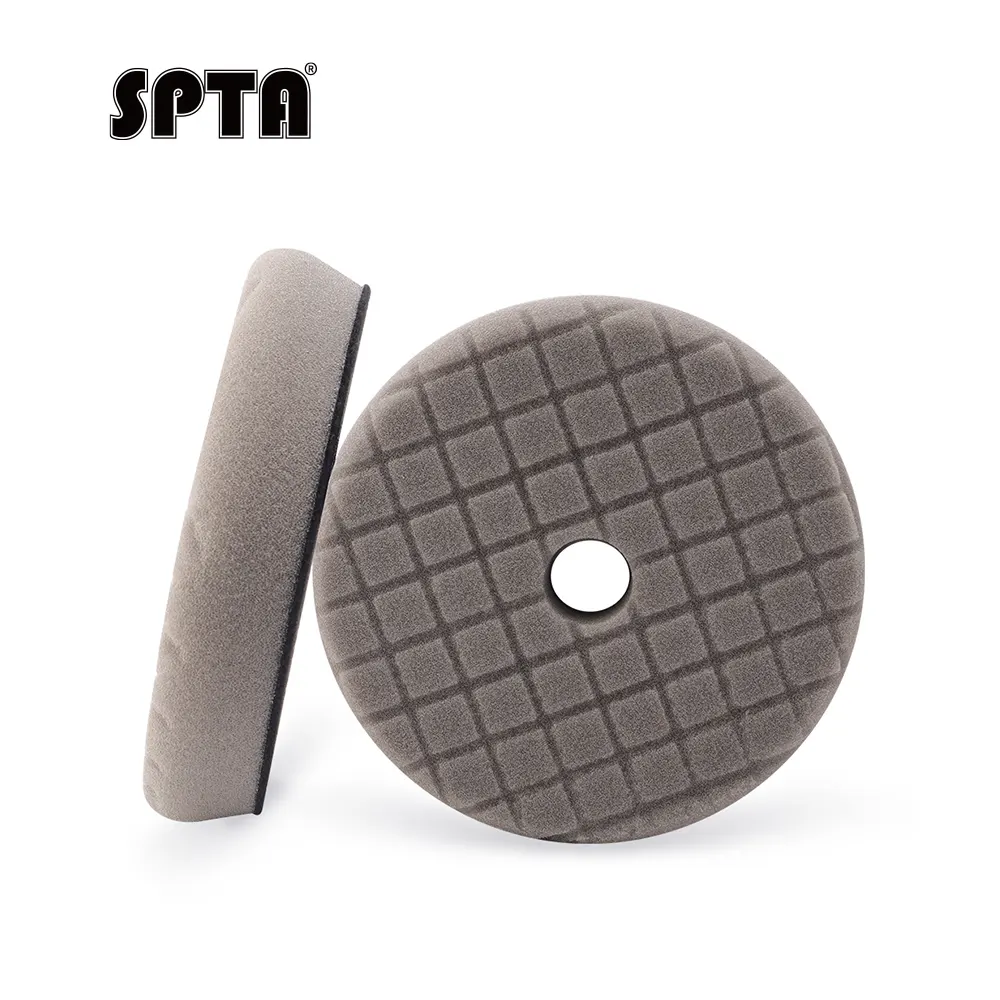 SPTA V2.0 Gray Finish Polishing Pad Grid Mark Pad for Car Buffer Polisher Compounding