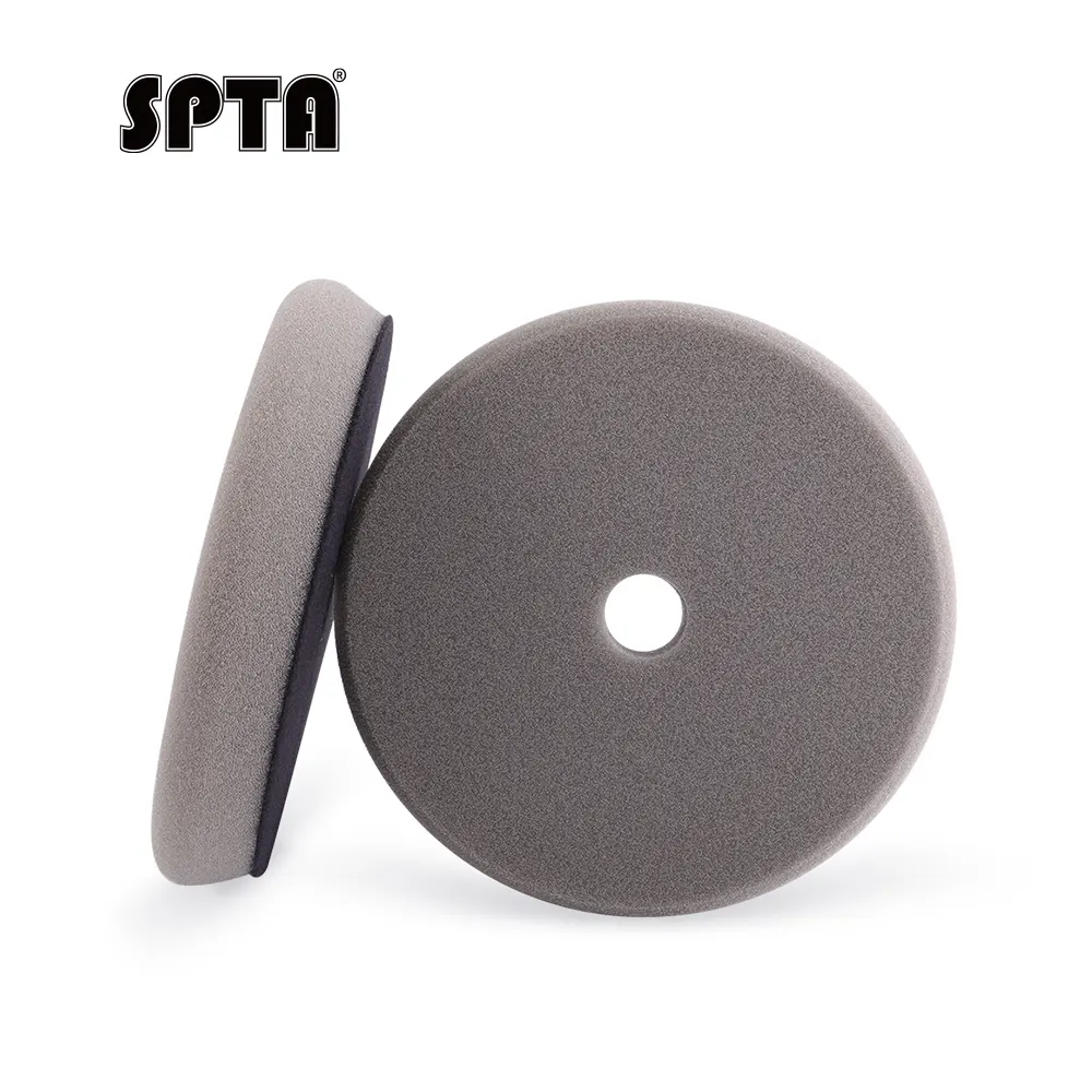 SPTA V2.0 Gray Finish Polishing Pad Flat Pad for Car Buffer Polisher Compounding