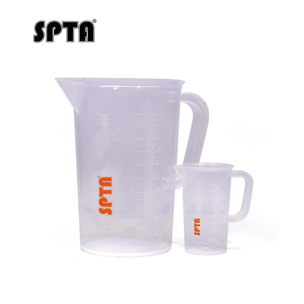 SPTA Measuring Cups 1000L, Unbreakable Plastic Measuring Cups,Safe, Great for Oil, Vinegar, Flour