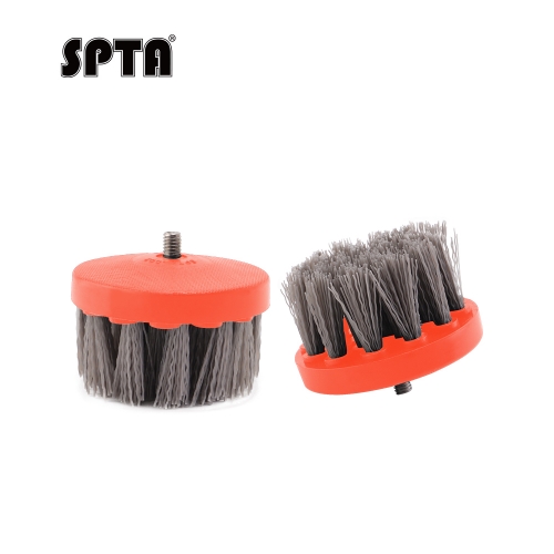 SPTA 2 inch Mini Brush for Mini Car Polisher Car Detail Brush Made With PP Bristle For Home & Carpet & Office & More