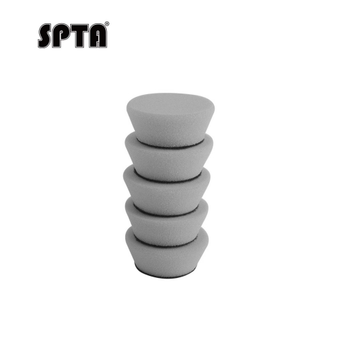 SPTA 1&2 inch Gray T-Shape Car Detail Polishing Pads Mini Buffing Polishing Pads For Car Polisher And Electric Drill