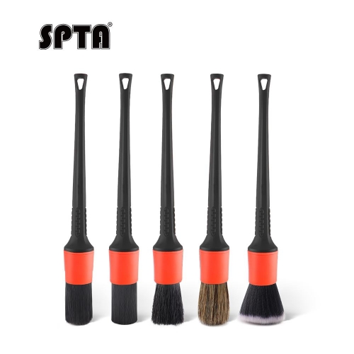 SPTA DF016 Car Detailing Brush, 5Pcs Detailing Brush Set