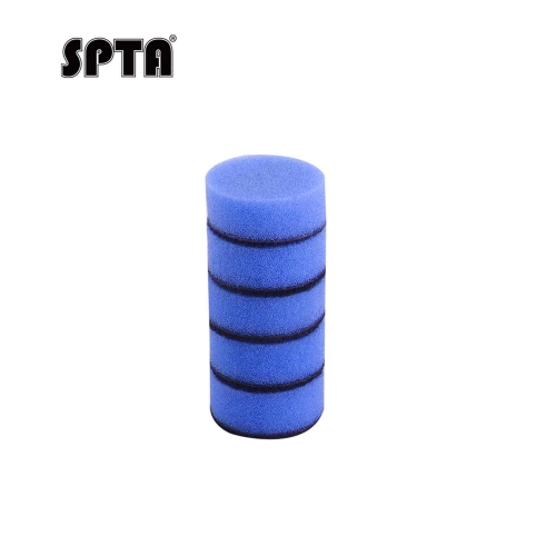 SPTA 1&2 inch Blue Car Detail Polishing Pads Mini Buffing Polishing Pads For Car Polisher And Electric Drill