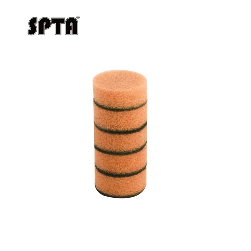 SPTA 2 inch Orange Car Detail Polishing Pads Mini Buffing Polishing Pads For Car Polisher And Electric Drill